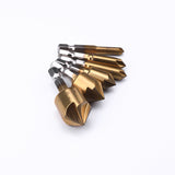 Tootock Accessories 5 Flutes Hex Shank Titanium Coated Cutter WA196