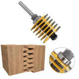  Tootock Carving 1/2Inch Shank Box Finger Joint Tenon Cutter WC200