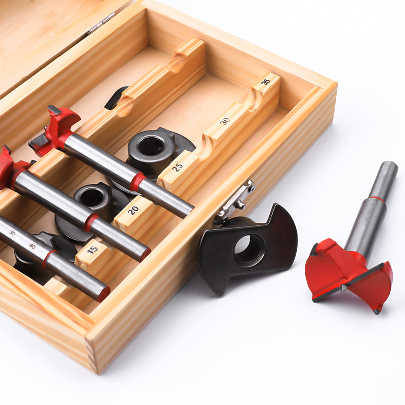Forstner drill bit set clearance