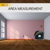 Tootock Measuring Laser Rangefinder Digital Tape Measure WM186